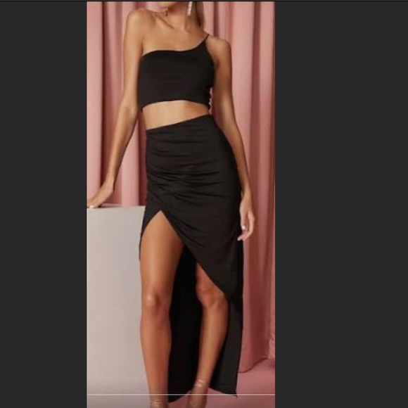 SUPERDOWN two piece maxi skirt set - Picture 2 of 5